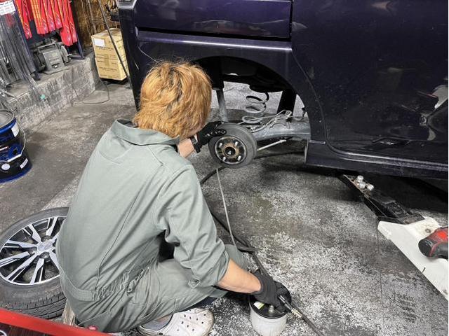 ダイハツ　タント　Ｘ　ＳＡⅢ　車検　法定点検　分解整備　メンテナンス　エンジン　オイル　ブレーキフルード　交換　佐賀県　三養基郡　みやき町　みやき