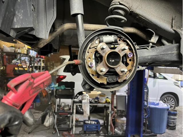 ダイハツ　タント　Ｘ　ＳＡⅢ　車検　法定点検　分解整備　メンテナンス　エンジン　オイル　ブレーキフルード　交換　佐賀県　三養基郡　みやき町　みやき