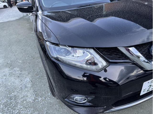 日産　エクストレイル　20X　車販売整備　ヘッドライト　簡易　研磨　佐賀県　三養基郡　みやき町　みやき