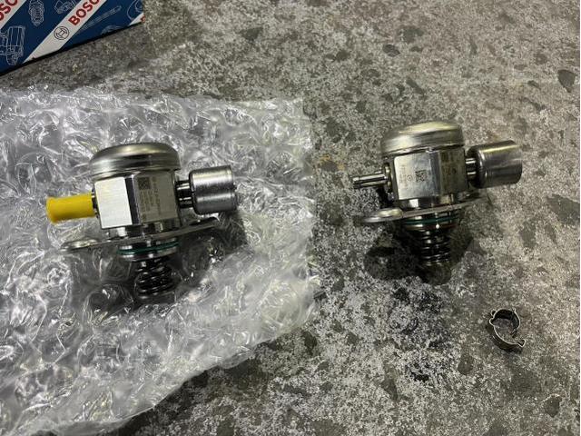 メルセデスベンツ　Ｅクラス　アバンギャルド　エンジン関連修理・整備　ガソリン臭い　燃料漏れ　ハイプレッシャーフューエルポンプ　交換　佐賀県　三養基郡　みやき町　みやき