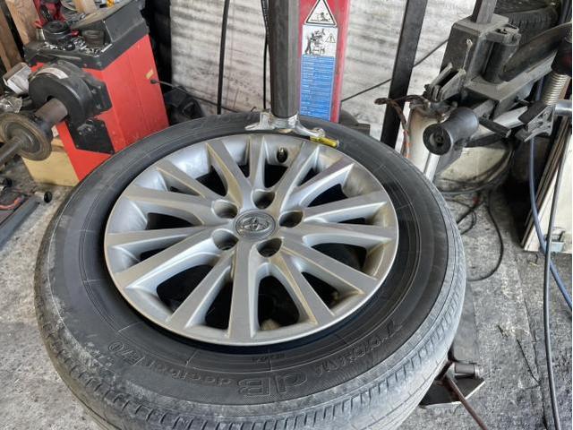 トヨタ　マークＸ　車検　法定点検　分解整備　メンテナンス　タイヤ　交換　佐賀県　三養基郡　みやき町　みやき