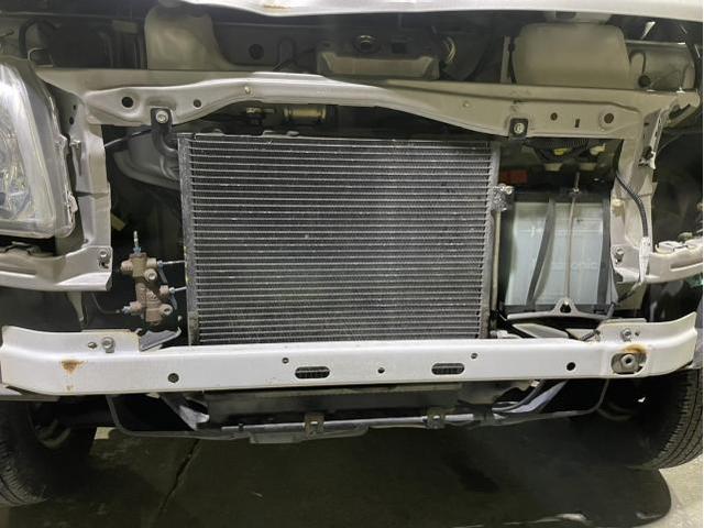 ホンダ　アクティバン　SDX　その他修理・整備　ラジエター（中古）　コンデンサー（中古）　ブロアーファン（中古）　交換　佐賀県　三養基郡　みやき町　みやき