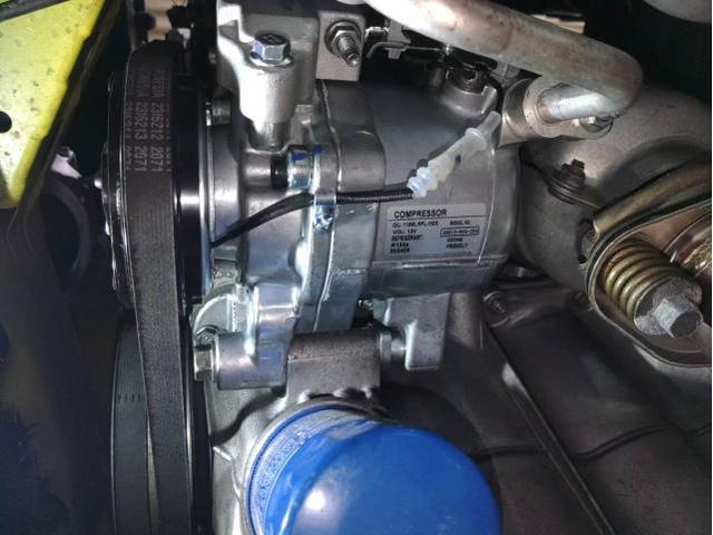 ホンダ　Ｓ６６０　電装系修理　エアコン効かない　エアコン・コンプレッサー　交換　佐賀県　三養基郡　みやき町　みやき