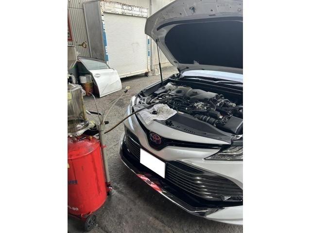 トヨタ　カムリ　G ガソリン車用(オイル交換)　エンジンオイル　交換　佐賀県　三養基郡　みやき町　みやき
