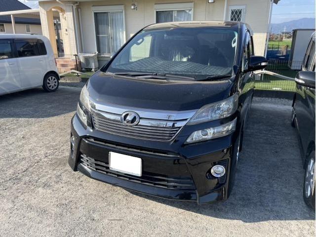 トヨタ　ヴェルファイア　2.4Z　車検　分解整備　法定点検　エアコンフィルター　ワイパーゴム　交換　クーラント　補充　佐賀県　三養基郡　みやき町　みやき