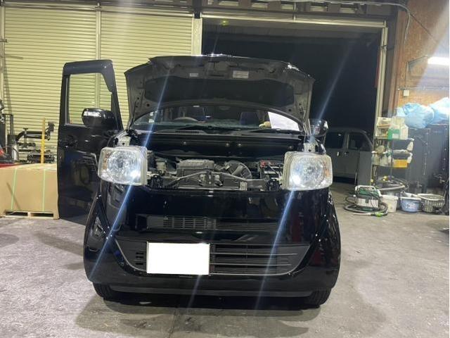 ホンダ　Ｎ－ＢＯＸ　G　ガソリン車用(オイル交換)　メンテナンス　エンジンオイル　オイルエレメント　スモールライトLED　交換　佐賀県　三養基郡　みやき町　みやき