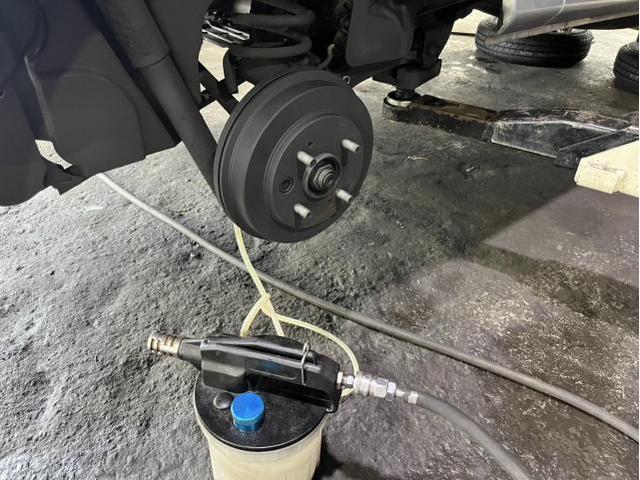 スバル　サンバーバン　VB　車検　法定点検　分解整備　メンテナンス　ブレーキフルード　タイヤ　交換　バランス調整　下回り　塗装　佐賀県　三養基郡　みやき町　みやき