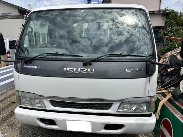 いすゞ　エルフトラック　ガラス交換　飛び石　割れ　佐賀県　三養基郡　みやき町　みやき