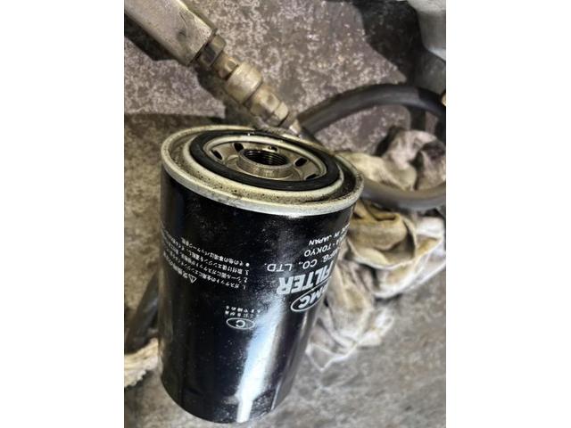 三菱ふそう　ローザ　車検　法定点検　分解整備　メンテナンス　エンジンオイル　オイルエレメント　リアハブシール　シャシグリス　交換　佐賀県　三養基郡　みやき町　みやき　