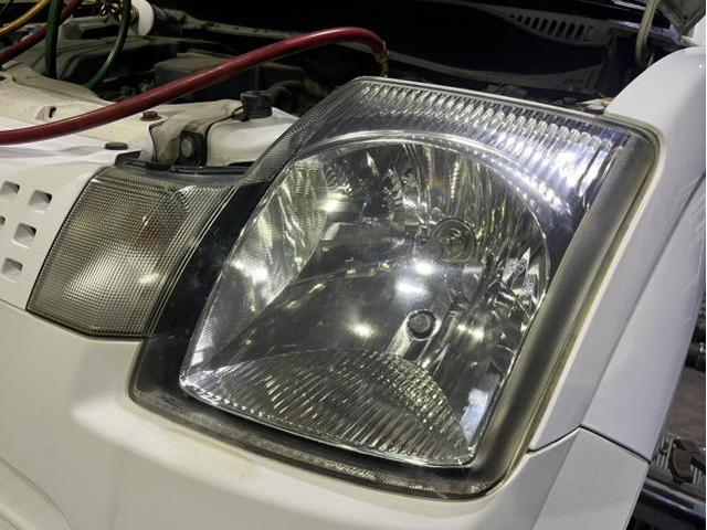 スズキ　アルト　ＶＰ　車検　法定点検　分解整備　メンテナンス　ヘッドライト研磨　グリス漏れ　タイロッドエンドブーツ　発煙筒　タイヤ　交換　バランス調整　佐賀県　三養基郡　みやき町　みやき