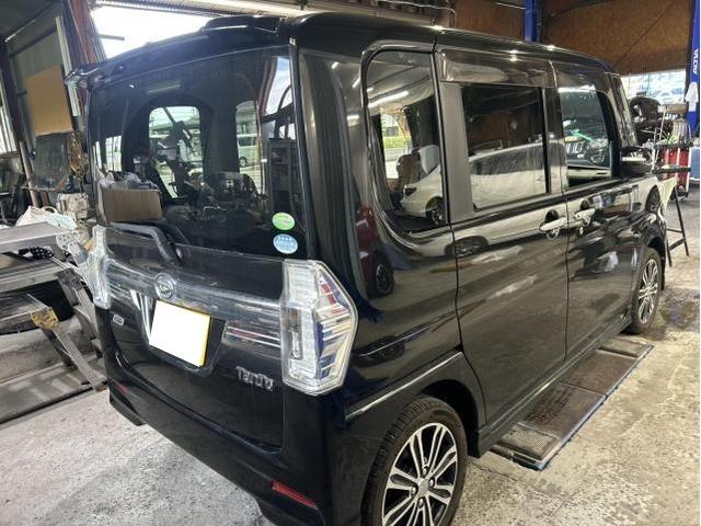 ダイハツ　タント　カスタムＲＳ　ガラス交換　保険対応　飛び石　ひび　フロントガラス　交換　佐賀県　三養基郡　みやき町　みやき　