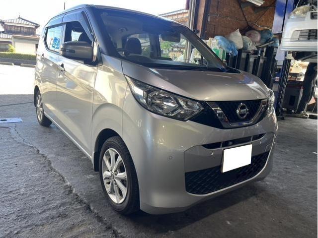 日産　デイズ　X　法定点検　分解整備　リース車　12ケ月点検　メンテナンス　エンジンオイル　オイルエレメント　エアコンフィルター　交換　空気圧調整　佐賀県　三養基郡　みやき町　みやき