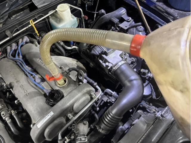 ユーノス　ユーノスロードスター　Ｖスペシャル　ガソリン車用(オイル交換)　メンテナンス　エンジンオイル　オイルエレメント　交換　空気圧調整　佐賀県　三養基郡　みやき町　みやき