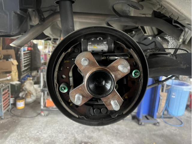 ダイハツ　ムーヴキャンバス　XリミテッドメイクアップSAⅡ　車検　法定点検　分解整備　メンテナンス　エンジンオイル　オイルエレメント　ブレーキフルード　交換　佐賀県　三養基郡　みやき町　みやき