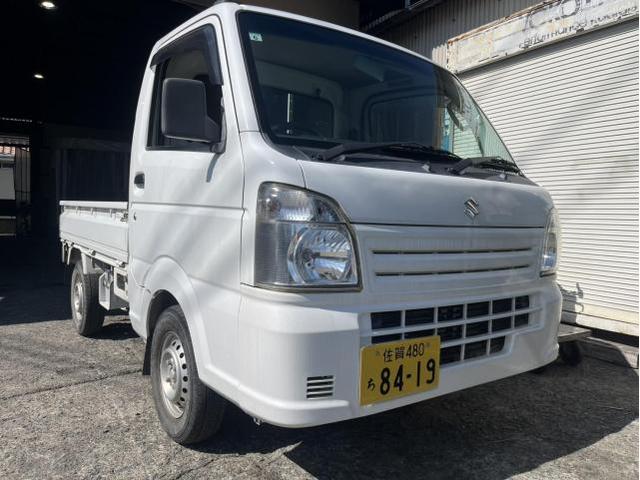 スズキ　キャリイトラック　スズキ愛車無料点検　メンテナンス　エンジンオイル　オイルエレメント　交換　空気圧調整　佐賀県　三養基郡　みやき町　みやき