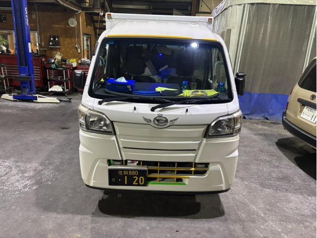 ダイハツ　ハイゼットカーゴ　サスペンション・足回り修理・整備　異音　ブレーキパッド　ブレーキシュー　ハブベアリング　交換　佐賀県　三養基郡　みやき町　みやき