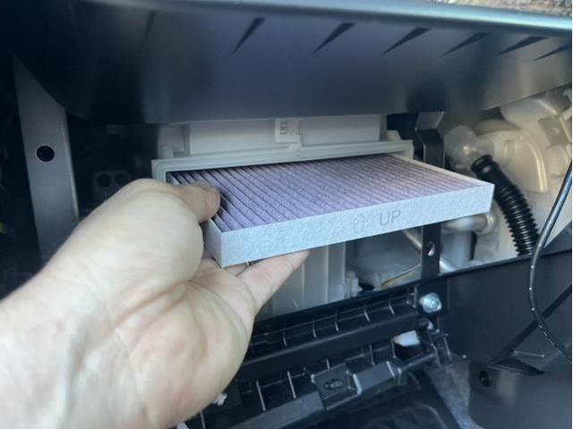 日産 デイズルークス ハイウェイスターX Gパッケージ メンテナンス・日常点検 エアコンフィルター 交換 佐賀県 三養基郡 みやき町 みやき