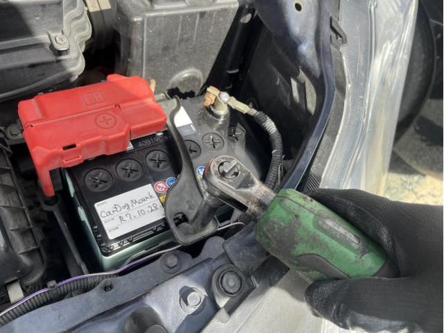 ホンダ　フリード 1500 Gエアロ　エンジン関連修理・整備　エンジンかからない　エンジン不調　バッテリー　交換　佐賀県　三養基郡　みやき町　みやき　