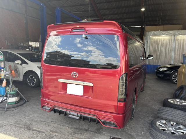 トヨタ　ハイエースワゴン　GL　メンテナンス・日常点検　エンジンオイル　ワイパーゴム　交換　佐賀県　三養基郡　みやき町　みやき　