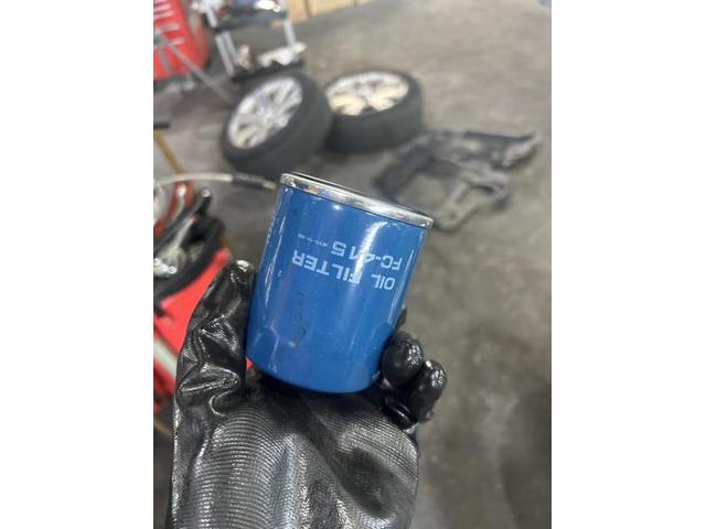 三菱　デリカＤ：５　ガソリン車用(オイル交換)　メンテナンス　エンジンオイル　オイルエレメント　タイヤ　交換　バランス調整　佐賀県　三養基郡　みやき町　みやき