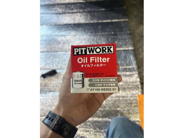 ダイハツ　ハイゼットジャンボ　ガソリン車用(オイル交換)　メンテナンス　エンジンオイル　オイルエレメント　交換　佐賀県　三養基郡　みやき町　みやき