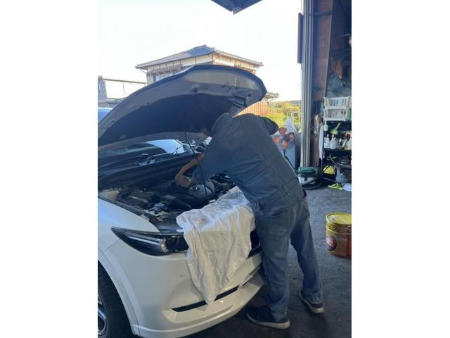 マツダ　ＣＸ－５　ディーゼル車用(オイル交換)　メンテナンス　エンジンオイル　交換　佐賀県　三養基郡　みやき町　みやき