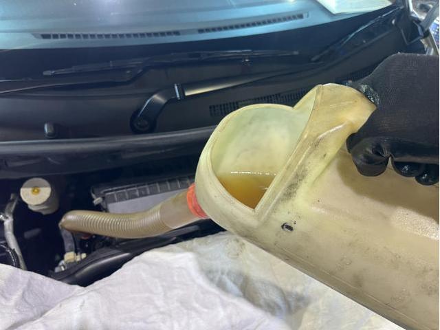 三菱　デリカミニ　Gﾌﾟﾚﾐｱﾑ　ガソリン車用(オイル交換)　メンテナンス　エンジンオイル　交換　佐賀県　三養基郡　みやき町　みやき