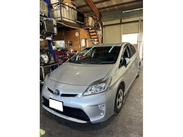 トヨタ　プリウス　S　ガラス交換　飛び石　ヒビ　フロントガラス　交換　佐賀県　三養基郡　みやき町　みやき