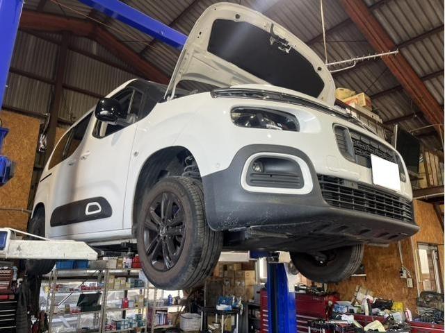 シトロエン　ベルランゴ　シャイン　エンジン関連修理・整備　アドブルー警告灯点灯　アドブルータンク　交換　佐賀県　三養基郡　みやき町　みやき