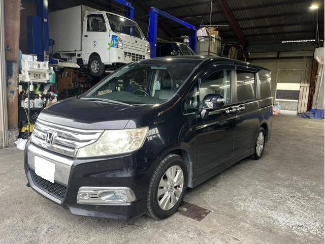 ホンダ　ステップワゴンスパーダ　Z　バースト　走行不可　レッカー　タイヤ　交換　バランス調整　佐賀県　三養基郡　みやき町　みやき