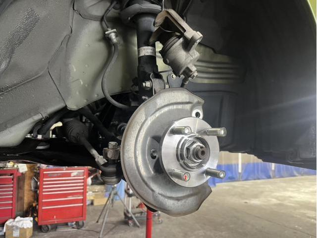 日産　デイズルークス　ハイウェイスターGターボ　サスペンション・足回り修理・整備　足回り変形　フロントメンバー　ロアアーム右　フロントハブベアリング右　交換　佐賀県　三養基郡　みやき町　みやき