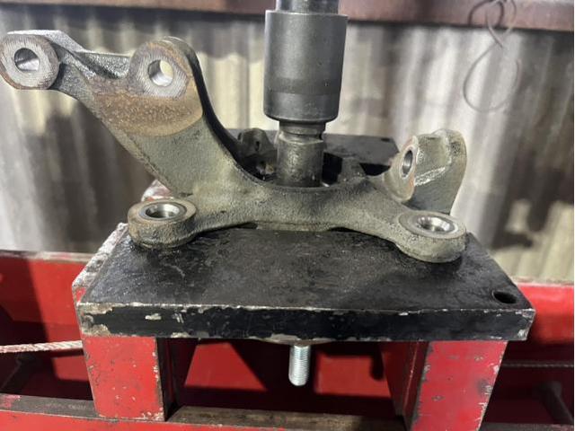 日産　デイズルークス　ハイウェイスターGターボ　サスペンション・足回り修理・整備　足回り変形　フロントメンバー　ロアアーム右　フロントハブベアリング右　交換　佐賀県　三養基郡　みやき町　みやき