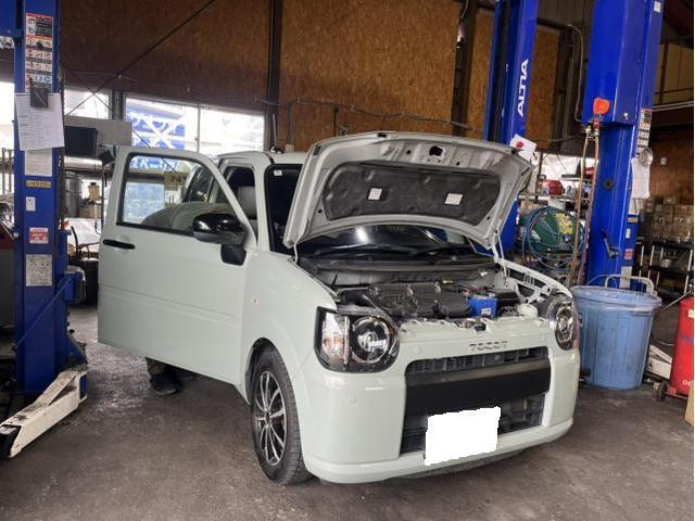 ダイハツ　ミラトコット　G　SAⅢ　メンテナンス　タイヤ交換　バランス調整　佐賀県　三養基郡　みやき町　みやき