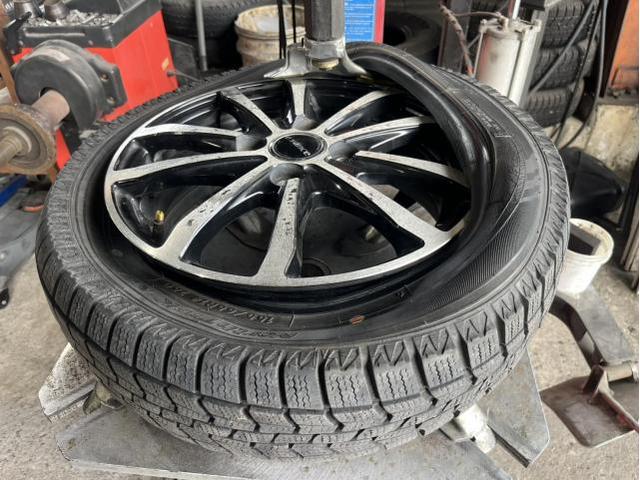 ダイハツ　ミラトコット　G　SAⅢ　メンテナンス　タイヤ交換　バランス調整　佐賀県　三養基郡　みやき町　みやき