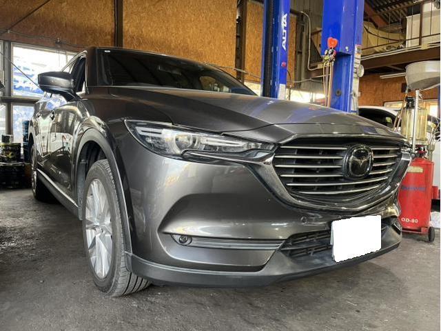 マツダ　ＣＸ－８　XD　ディーゼル車用(オイル交換)　メンテナンス　エンジンオイル　交換　佐賀県　三養基郡　みやき町　みやき