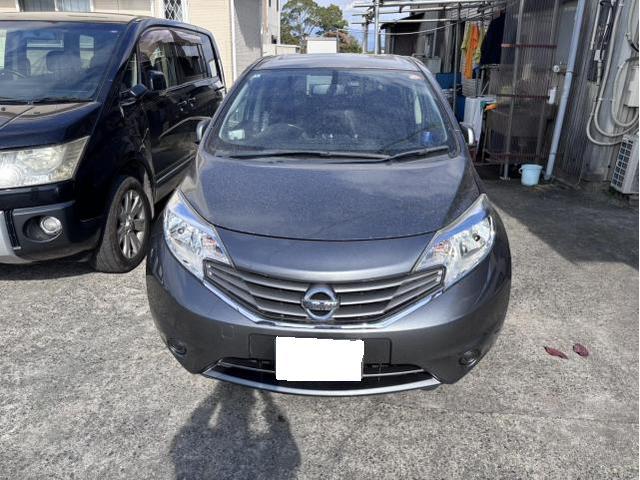 日産　ノート　ライト磨き　黄ばみ　ヘッドライト研磨　コーティング　佐賀県　三養基郡　みやき町　みやき