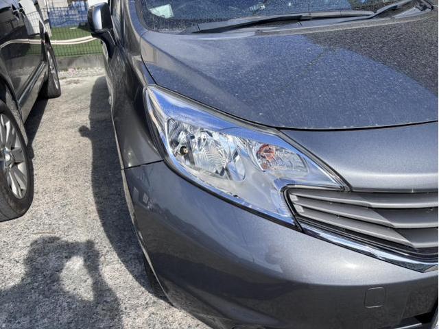 日産　ノート　ライト磨き　黄ばみ　ヘッドライト研磨　コーティング　佐賀県　三養基郡　みやき町　みやき