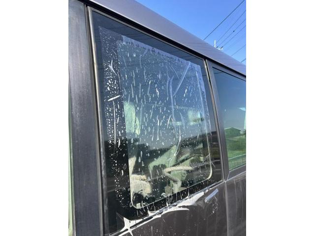 トヨタ　コースター　バス　カーフィルム　リアガラス　全面　IR断熱スモークフィルム10％　施工　佐賀県　三養基郡　みやき町　みやき