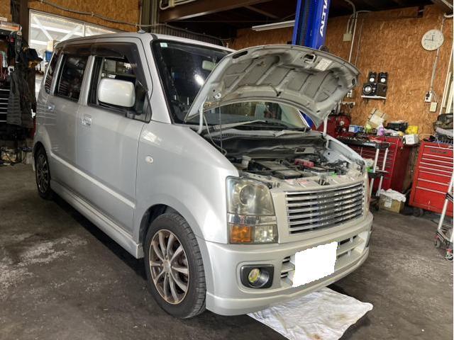 スズキ　ワゴンＲ　FT-Sリミテッド　ガソリン車用(オイル交換)　メンテナンス　エンジンオイル　交換　佐賀県　三養基郡　みやき町　みやき