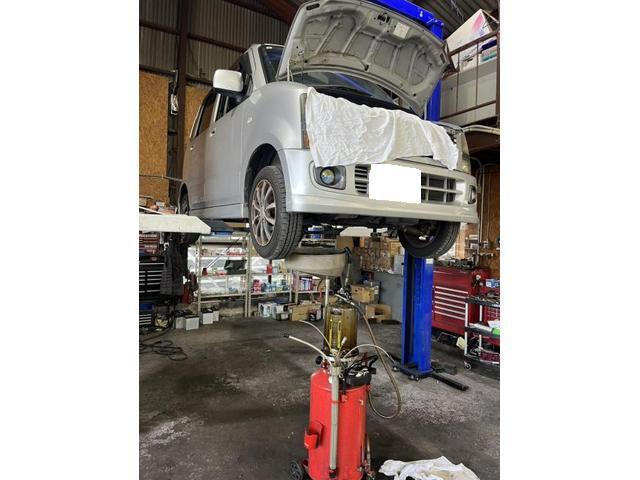 スズキ　ワゴンＲ　FT-Sリミテッド　ガソリン車用(オイル交換)　メンテナンス　エンジンオイル　交換　佐賀県　三養基郡　みやき町　みやき