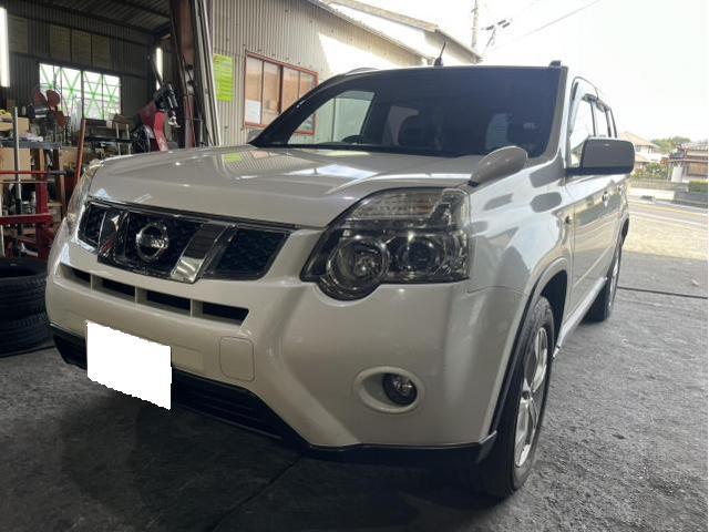 日産　エクストレイル　20X　ガソリン車用(オイル交換)　メンテナンス　エンジンオイル　交換　佐賀県　三養基郡　みやき町　みやき