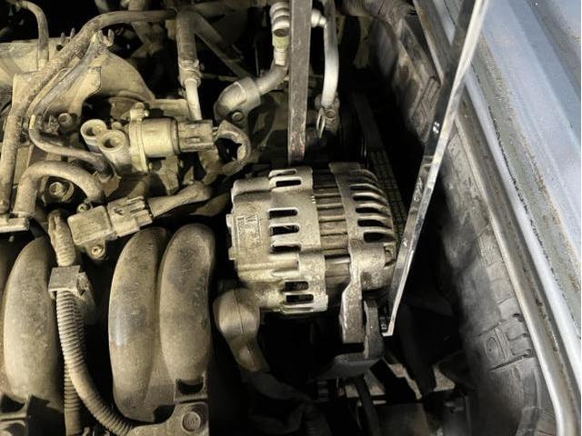 スバル　サンバーバン　VB　エンジン関連修理・整備　ウォーターポンプ付近から　エンジンオイル　漏れ　ウォーターポンプ　ベルト　エンジンオイル　交換　佐賀県　三養基郡　みやき町　みやき