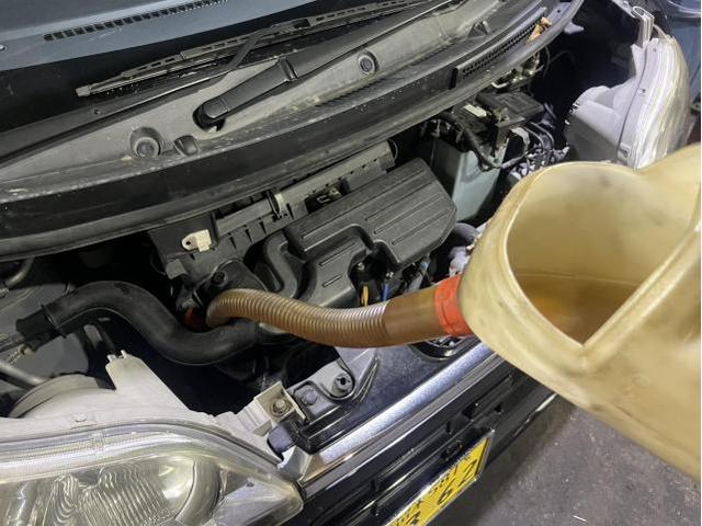 ダイハツ　タントエグゼ　カスタムG　車検　法定点検　分解整備　メンテナンス　エンジンオイル　オイルエレメント　ステアリングラックブーツ　タイヤ　交換　バランス調整　佐賀県　三養基郡　みやき町　みやき