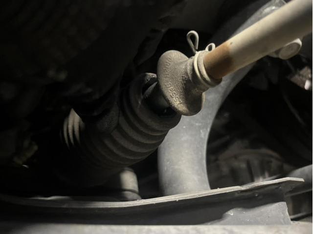 ダイハツ　タントエグゼ　カスタムG　車検　法定点検　分解整備　メンテナンス　エンジンオイル　オイルエレメント　ステアリングラックブーツ　タイヤ　交換　バランス調整　佐賀県　三養基郡　みやき町　みやき