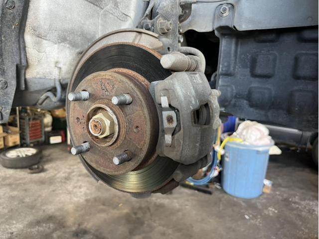 ダイハツ　タントエグゼ　カスタムG　車検　法定点検　分解整備　メンテナンス　エンジンオイル　オイルエレメント　ステアリングラックブーツ　タイヤ　交換　バランス調整　佐賀県　三養基郡　みやき町　みやき