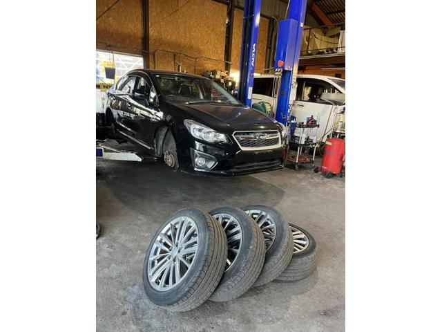 スバル　インプレッサＧ４　2.0i-sアイサイト　車販売整備　タイヤ　交換　バランス調整　佐賀県　三養基郡　みやき町　みやき