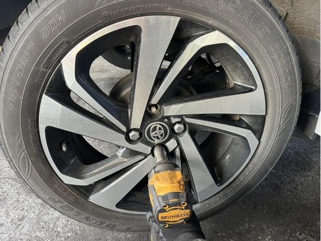 トヨタ　ライズ　Z　メンテナンス・日常点検　スタッドレスタイヤ　履き替え　空気圧調整　佐賀県　三養基郡　みやき町　みやき