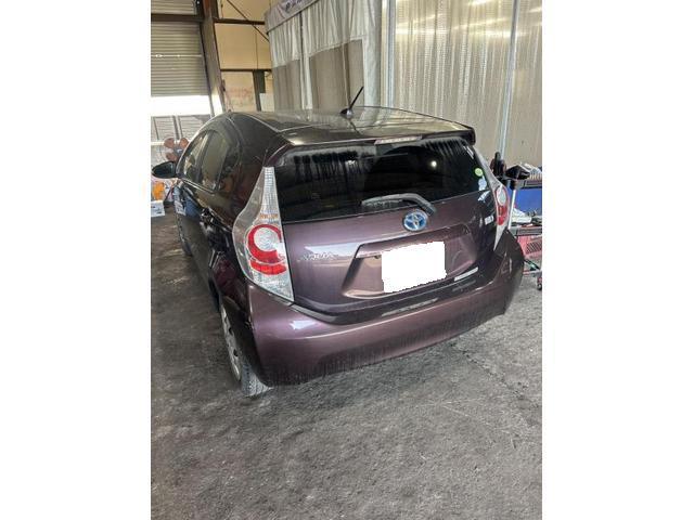 トヨタ　アクア　G　メンテナンス・日常点検　ハイブリッドシステムエラー　保障　ハイブリッドバッテリー　交換　佐賀県　三養基郡　みやき町　みやき