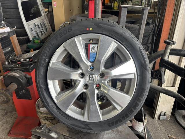 ホンダ　ジェイド　ハイブリッドX　メンテナンス・日常点検　タイヤ　交換　バランス調整　佐賀県　三養基郡　みやき町　みやき