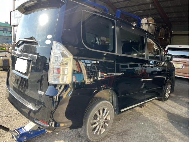 トヨタ　ヴォクシー　ZS　メンテナンス・日常点検　タイヤ　交換　バランス調整　佐賀県　三養基郡　みやき町　みやき